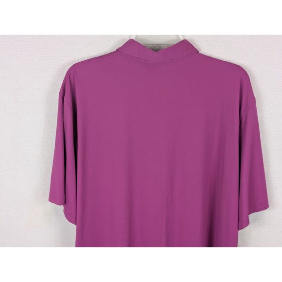 Greyson Performance Golf Polo Shirt Purple Men's Size 2XL/XXL - Picture 10 of 12